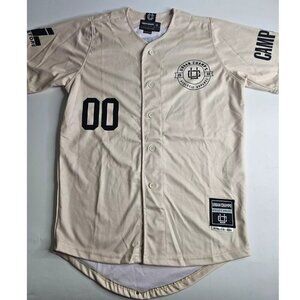2022 Urban Champs Baseball Jersey Short Sleeves Men's Medium Cream